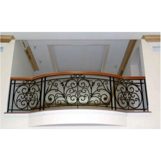 Lightweight And Strong Impact-resistant Villa Balcony Fence No Rust Spray Metal Security Fence