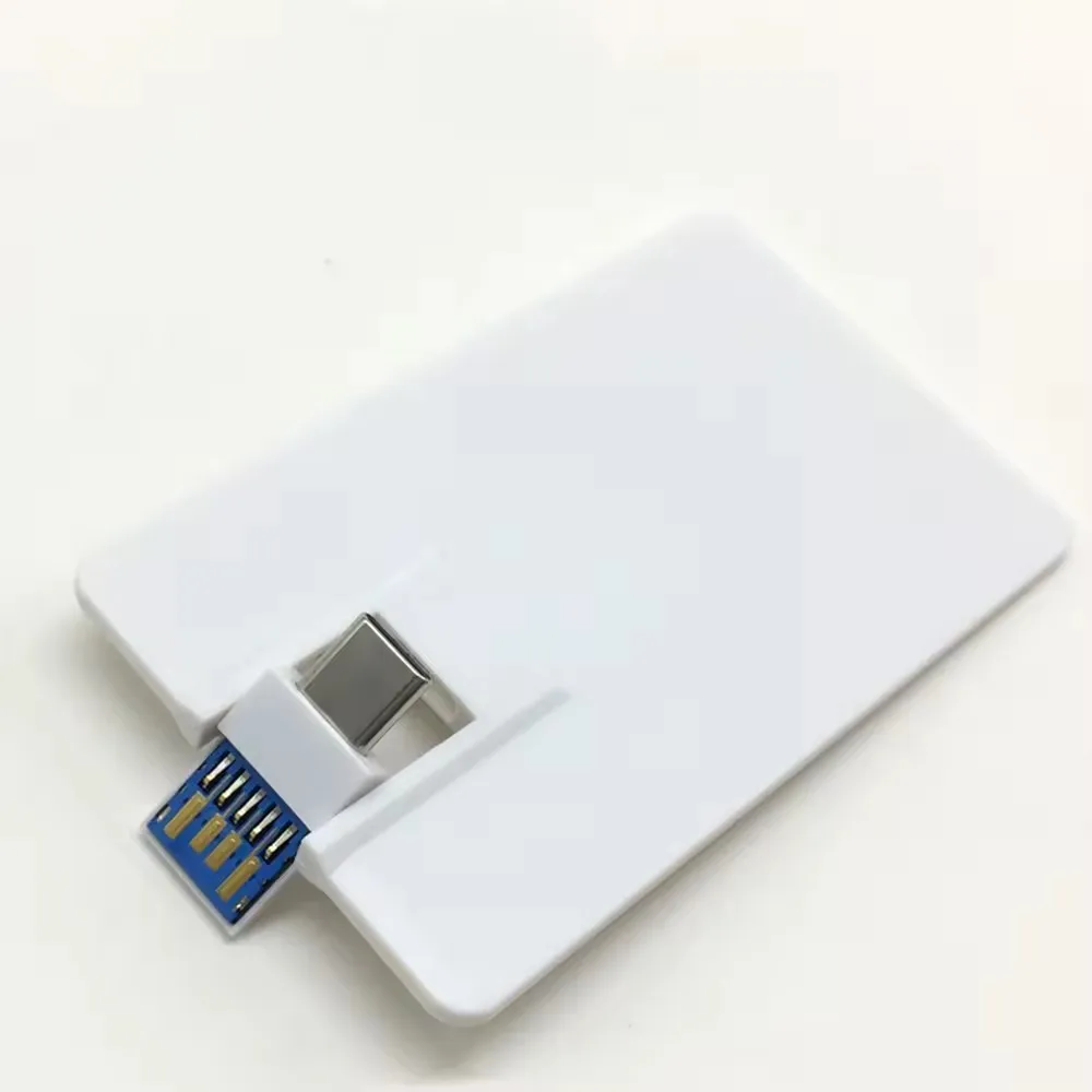 OTG Mirco Card USB Flash Drive 2 in 1 Pendrive for Type-B Cell Phone 16GB 32GB 64GB 128GB with Full Printing Promotional Gift