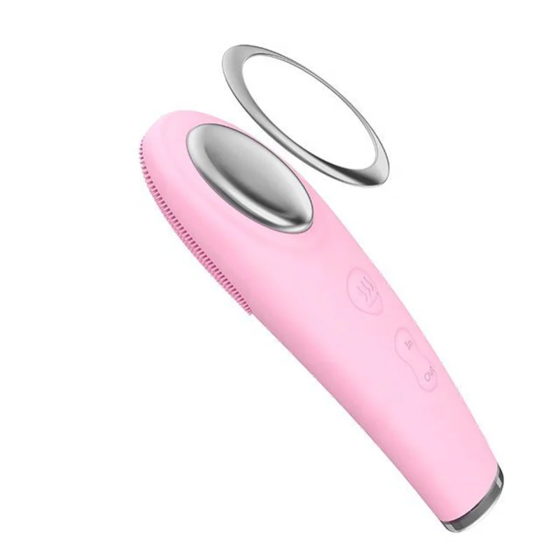 
Latest Mini Beauty Equipment Wireless Face Cleansing Machine Sonic Electric Silicone Facial Cleansing Brush 