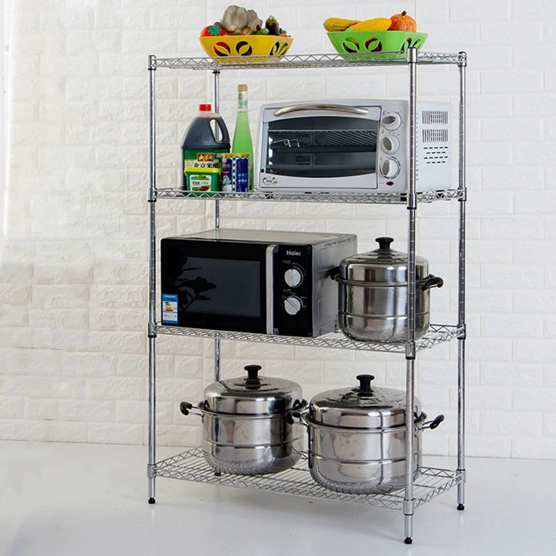 
Factory Price Best selling 5-Shelf Adjustable, Heavy Duty Wire Storage Chrome Shelving Unit (350 lbs loading capacity per shelf) 