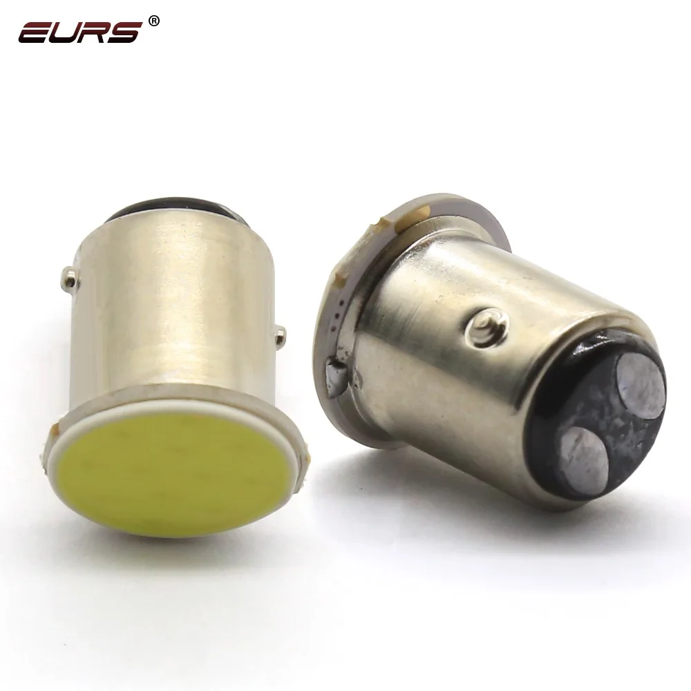  EURS по ценам производителя оптом 3 Вт 1156 BA15S 1157 DC12V cob Светодиодная лампа автомобиля задний фонарь светодиодный