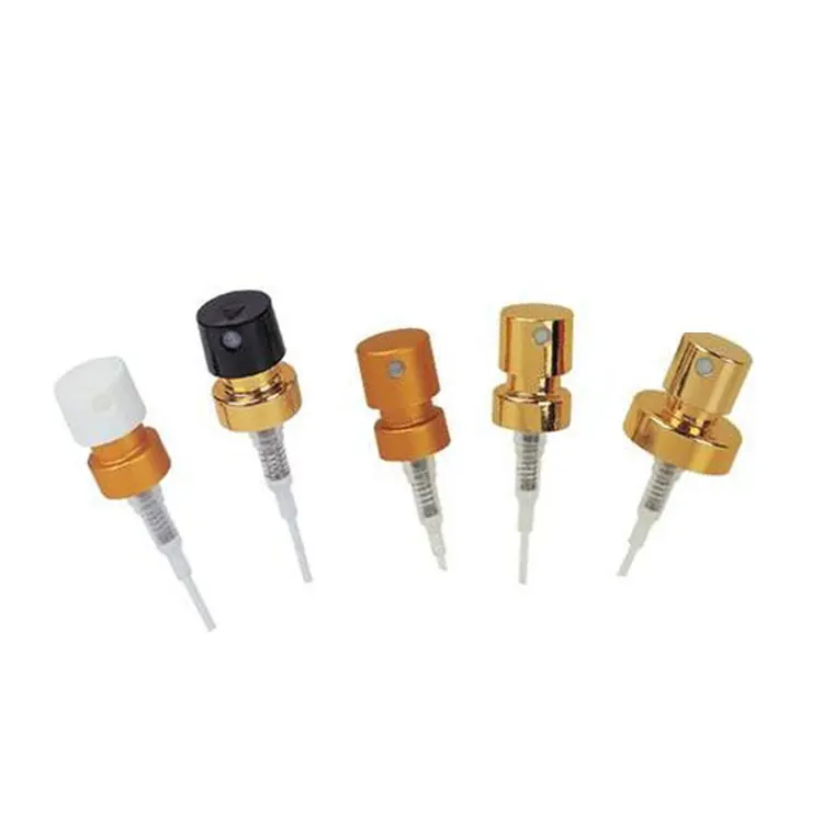 Non Spill Plastic Perfume Pump Spray Fine Mist Caps, Aluminium Pump Sprayer