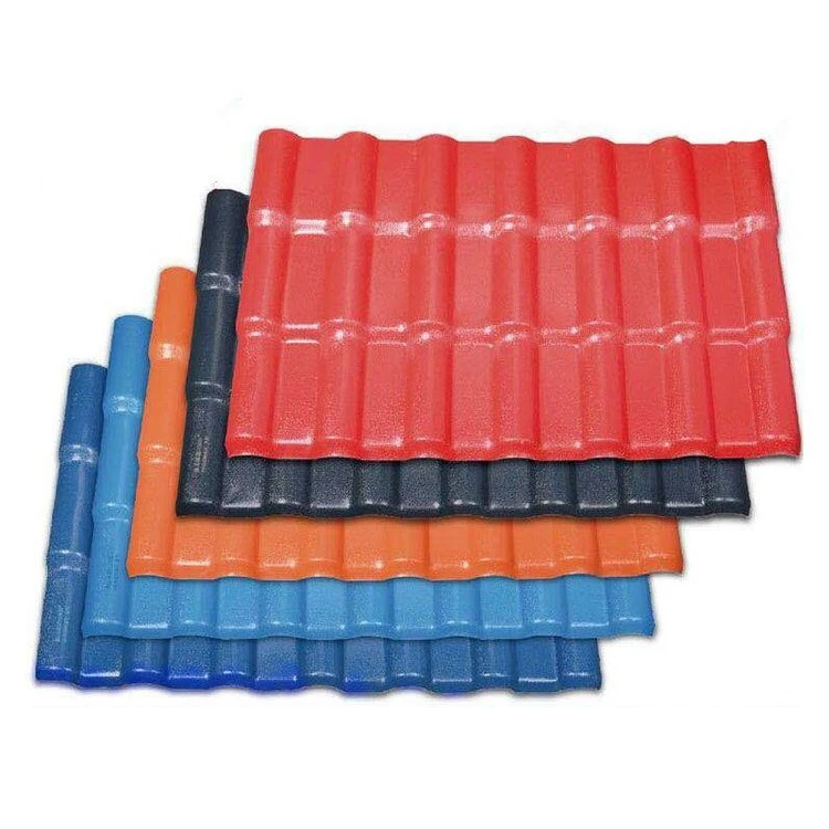 Customized Style Synthetic Resin Sheet For Roof Modern Color Design Coated ASA PVC Corrugated Roofing Sheet