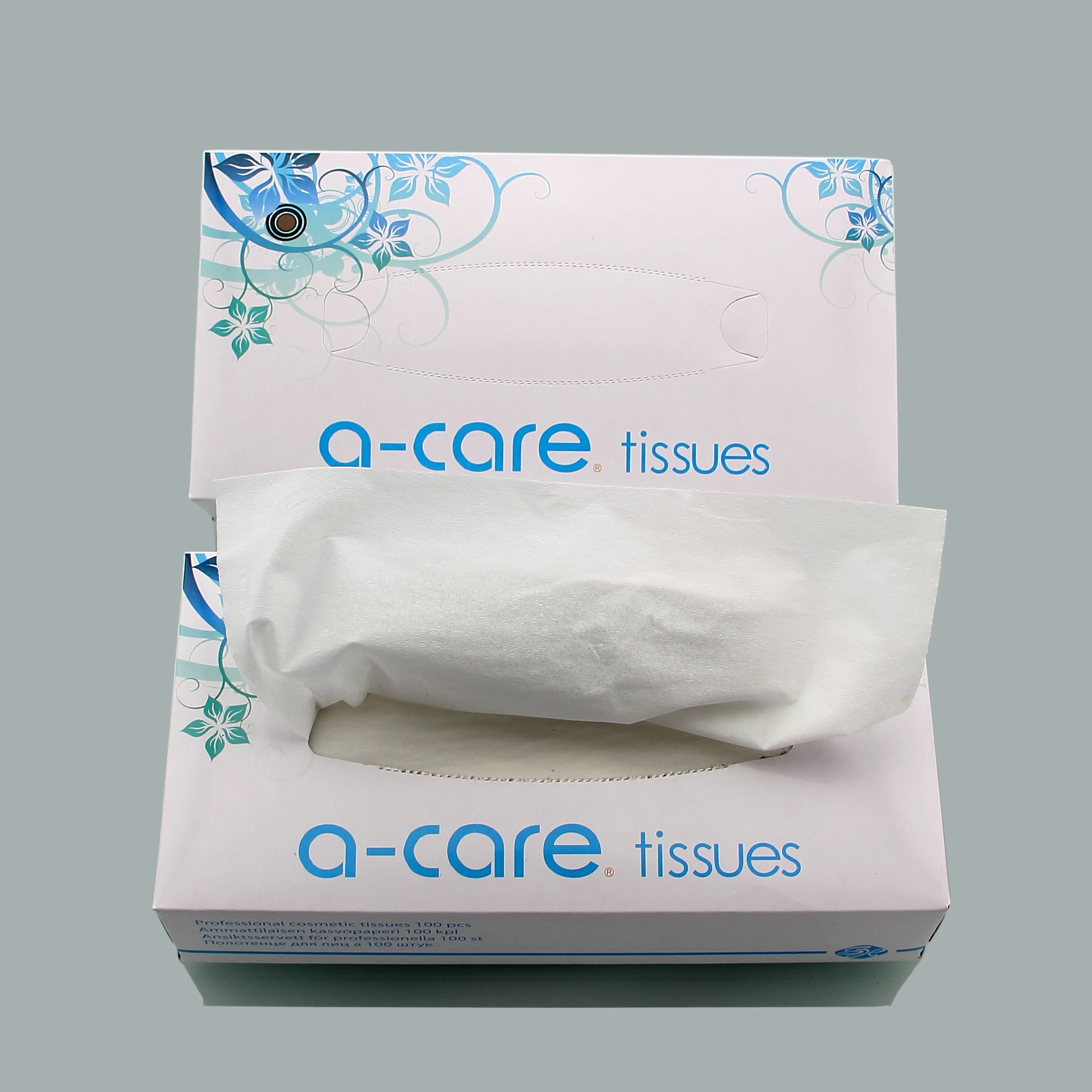 Soft pack facial tissue Virgin pulp Bamboo pulp Custom logo design 2ply to 4ply