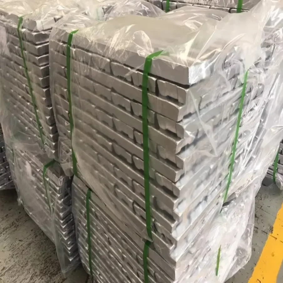 Various types of lead ingots and aluminium ingots/99.994% pure metal tin antimony