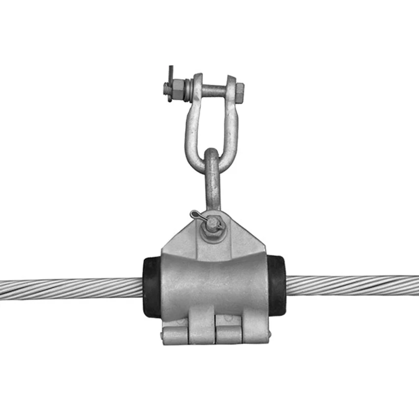 Reliable manufacturer suspension set for ADSS pre-twisted wire with single pre-design