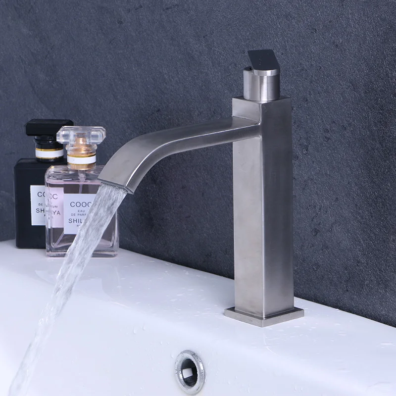Best Price Bathroom Sink Waterfall Faucet Basin Mixer Hs Code Single Handle Wash Tap Modern Contemporary Ceramic ODM  OEM