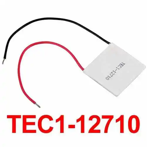 TEC1-12710 TEC Thermoelectric Cooler Peltier 12V 40mm Plate Module CPU