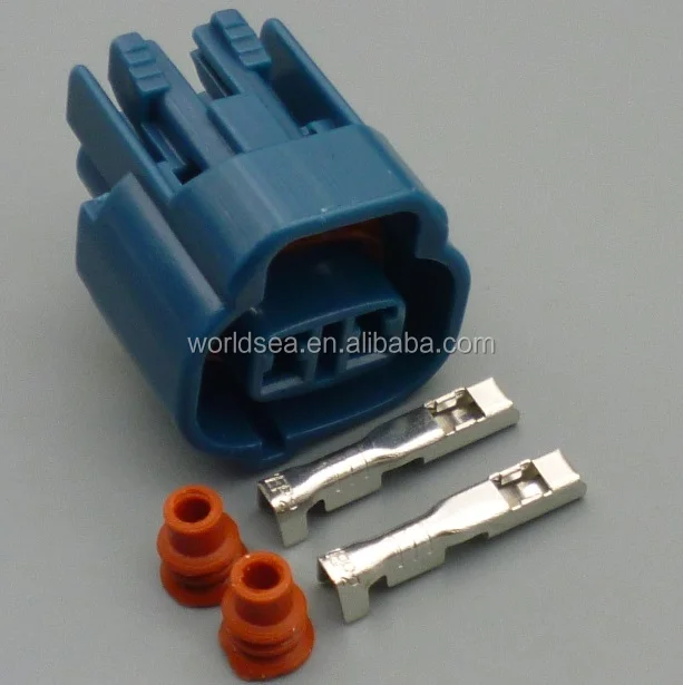2.0 mm 2 pin/way auto injector female connector plug kit for toyota new 6189-0031