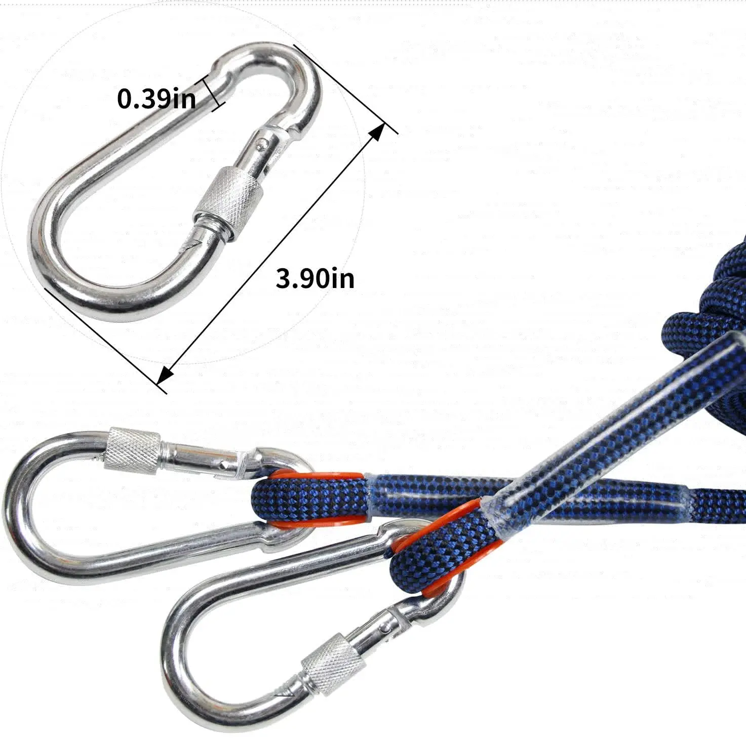 Factory Manufacturer Wholesale 8MM Climbing Dynamic Rope