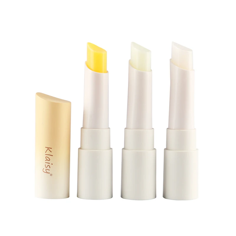 Wholesale New Arrival  Klaisy Moisturizing Lip Blam 3 Color Lip Care Create Perfect Lip Makeup Charge Color Lip Balm