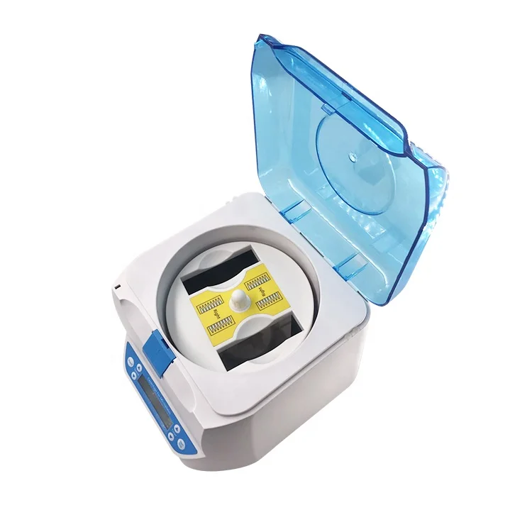 Горячая продажа быстро вращающаяся лабораторная Центрифуга KT-MPC2800 Лабораторная центрифуга для 2 стандартных PCR микропластин Максимальная скорость 2800 об/мин