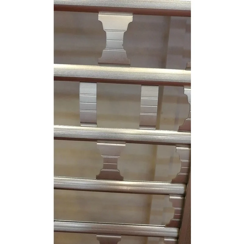 Ventilation Security Grill Polycarbonate Transparent Commercial Roller Shutter Door