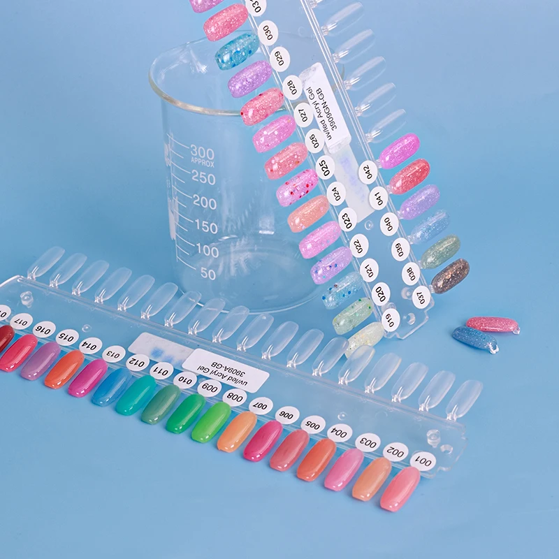 42 Colors Acrygel Temperature changing  UV Gel Poli Acrylic Poligel Nail Extension Luminous glow in the dark Poly Gel