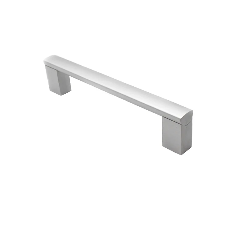 Guangdong Factory Aluminum Alloy Profile Kitchen Cabinet Drawer Grab Pull Handle Square Bar Foot Door Handle