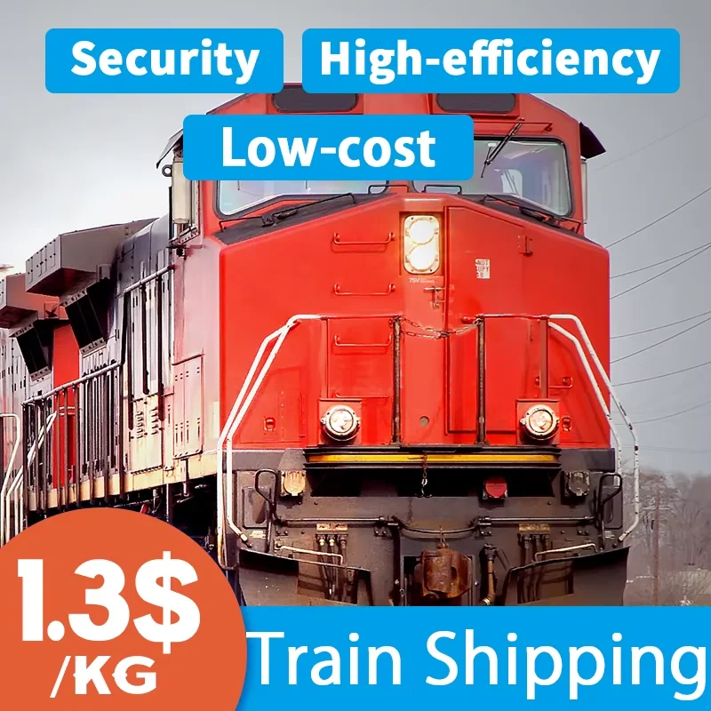 Fast FBA DDP service Railway train freight shipping agent China to Poland  Italy Europe