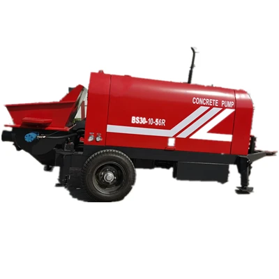new arrival 10m3/h 20m3/h 30m3/h 40m3/h small portable mini diesel or electric concrete line trailer pump with factory price (62378251428)