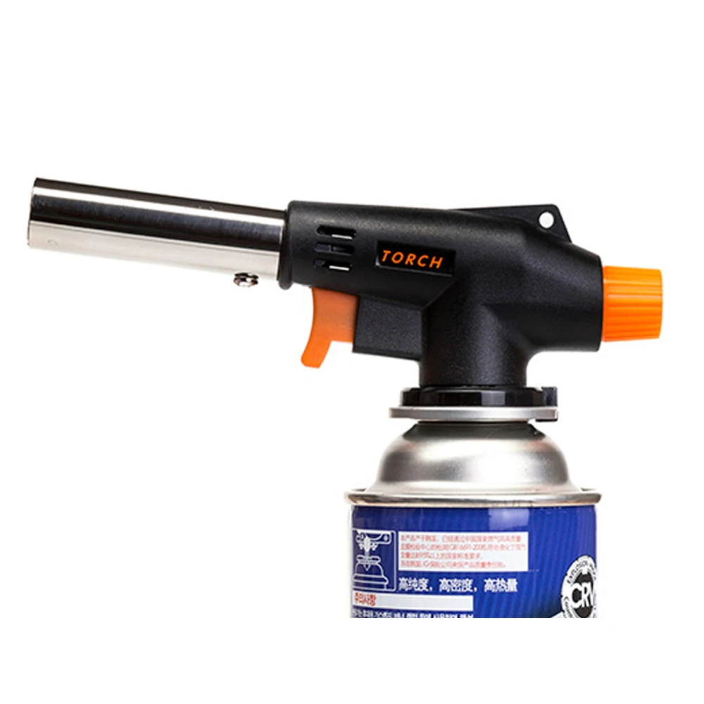 WS-505C outdoor butane gas BBQ camping torch Jet flame lighter