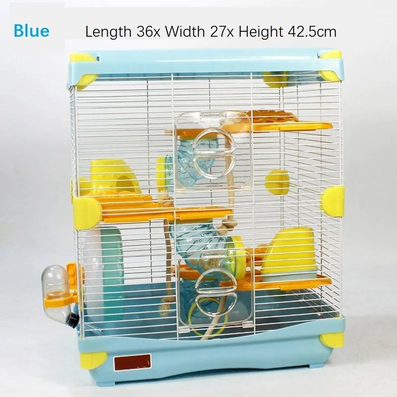 Manufacturer Wholesale Custom Plastic Luxury Portable Castle 3 Tier Large Cheap Hamster Cage