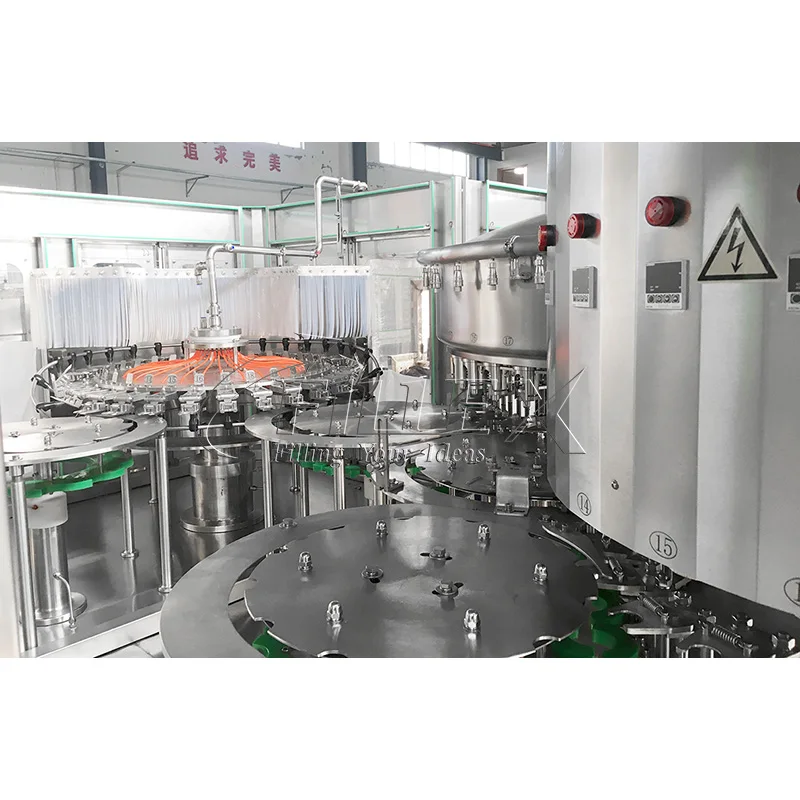 5000bph Automatic Soy Milk PP Bottle Filler capper