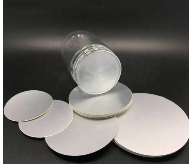 PET Aluminum Induction Bottle Cap Seal Liner with Logo