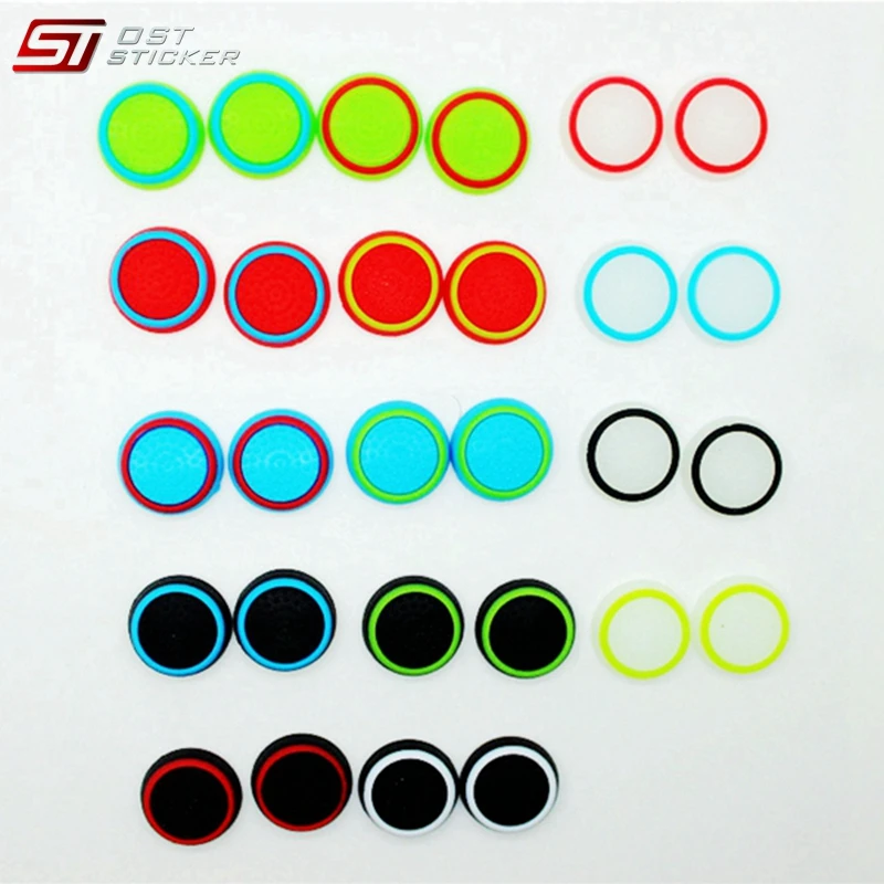 For PS5 Game Joystick Controller Thumb Grip Covers Silicone Cover For PS5 Thumbstick Grip Caps
