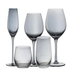 Samyo Wedding Home Goods Handmade Ice Crackle Wine Glass