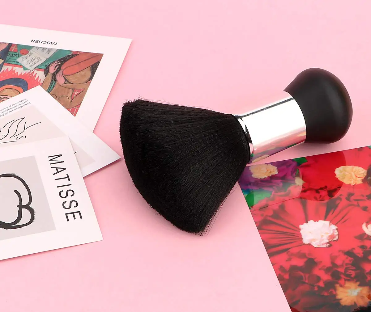 Professional Soft Black Stylist Barber Hair Hairbrush Neck Face Hair Removal Duster Brushes