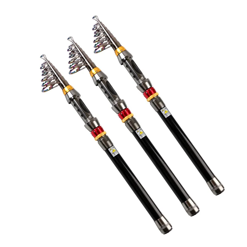 1,8-3,6 м Выдвижная маленькая морская Удочка телескопическая удочка из высокоуглеродного волокна Ультралегкая телескопическая удочка из материала для карпа