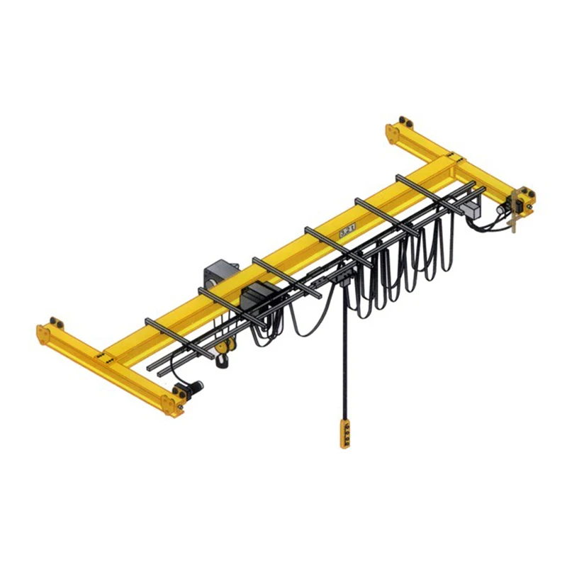 China overhead bridge crane single girder EOT crane 1 ton 2 ton 5 ton 10 ton 16 ton 20 ton with electric hoist