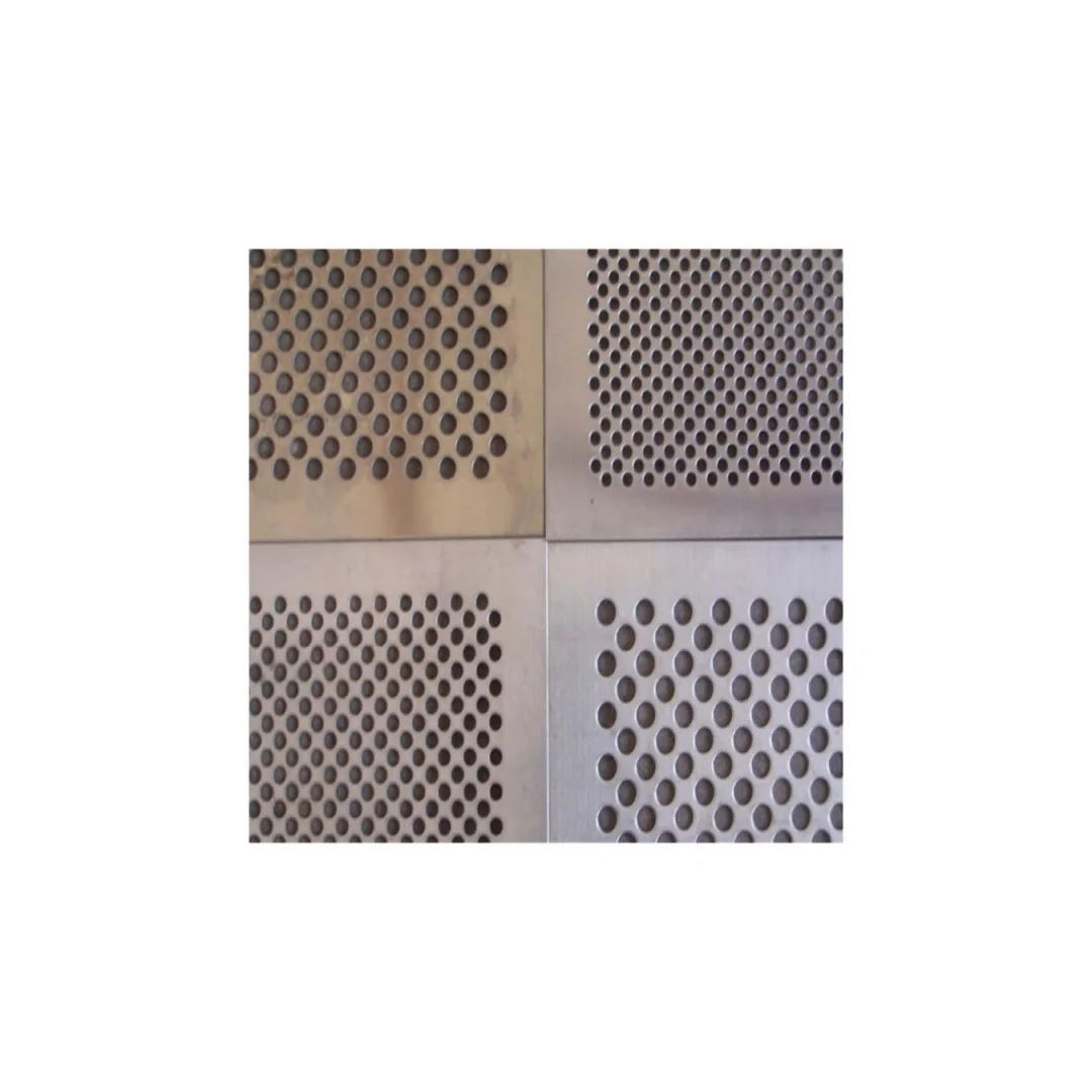 3 mm Diameter Holes T Distance 15 Perforated Metal Sheet Aluminum SS.304 Building Plate