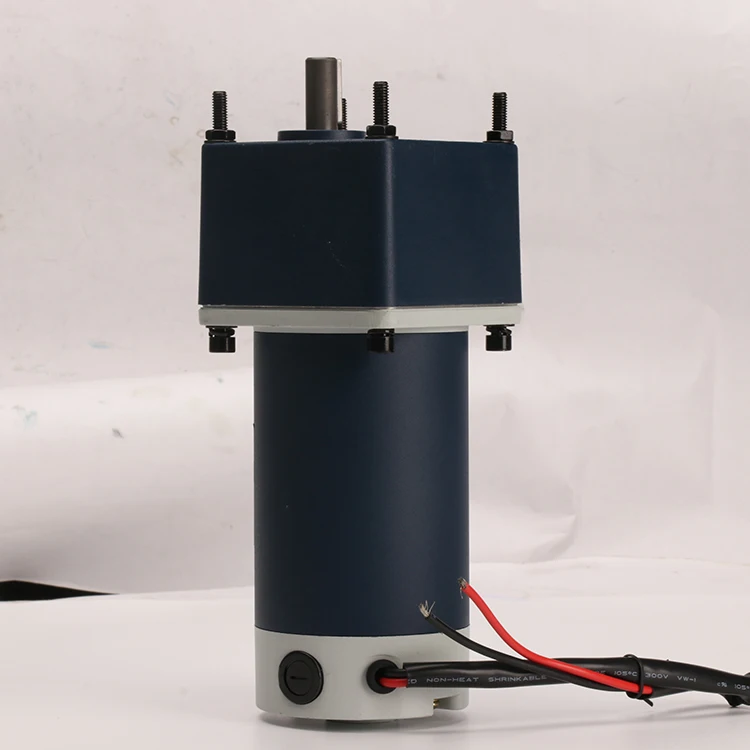 12V24V permanent magnet DC deceleration motor 120W high power miniature slow motor speed control pony ac 1 phase motor