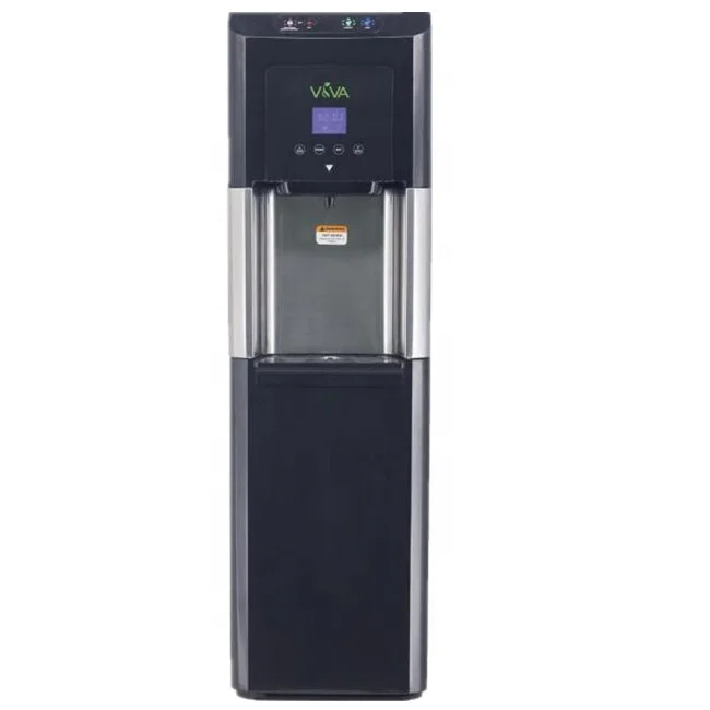 Sparkling carbonated water dispenser Bottom loading with display