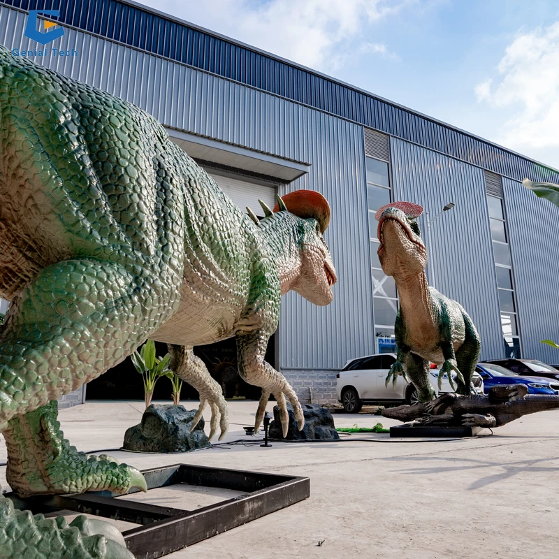 GTAD92 Exhibition dino theme park 3d animatronic realistic dinosaur for sale