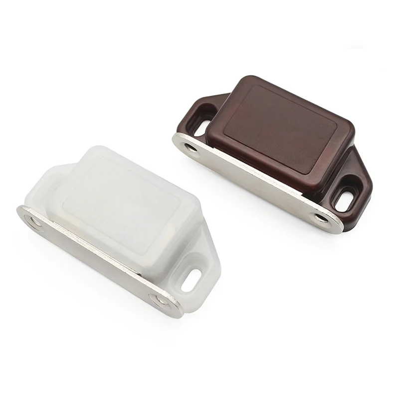 Wholesale Closet Kitchen Magnetic Push Latches Cabinet Wardrobe Plastic Magnetic Door Catch