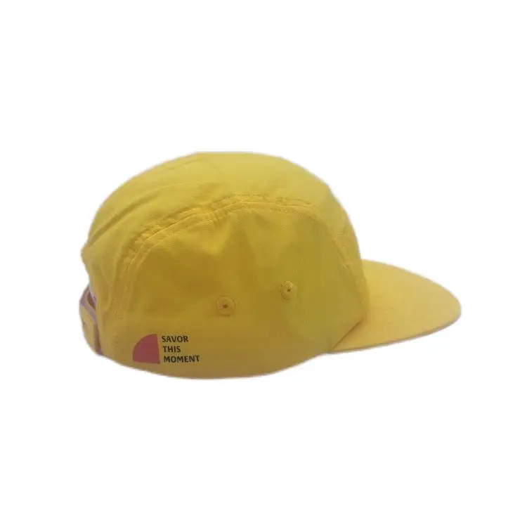Wholesale Snapback Waterproof Running Five Panel Camp Cap Baseball Sport Cap Nylon 5 Panel Caps And Hats