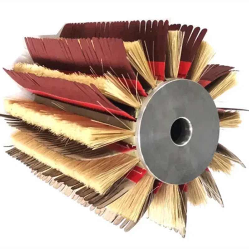 Sisal Sandpaper Roller Brush for Furniture and Wooden Grinding Polishing