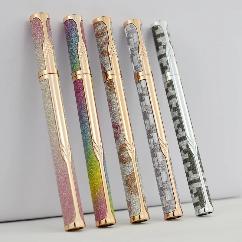 Private Label Custom Waterproof Self Adhesive Mink Lash Glue Pen Black Clear Eyeliner Magnetic Cosmetics Eye Liner