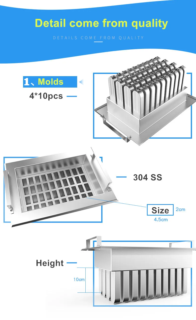 Factory High Quality Commercial Popsicle Making Machine Popsicle Sticks Engraving Machine