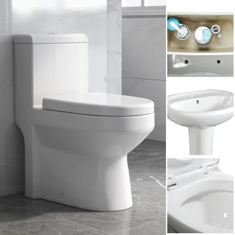 Goodone Western Washdown Wc Ceramic Toilet closestool Single Piece