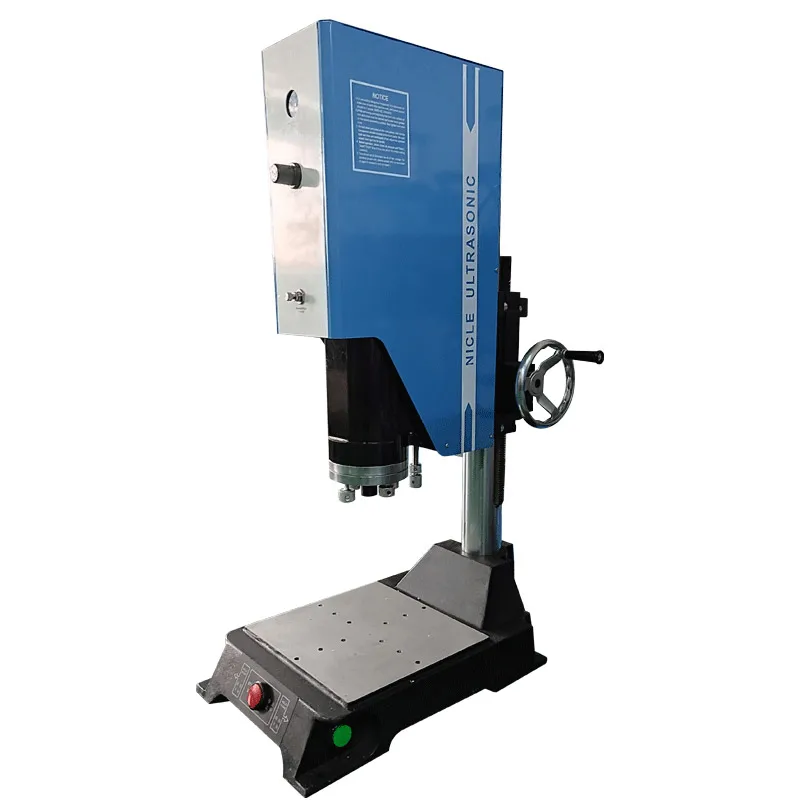 Factory Provide 2000W Pneumatic Ultrasonic PVC Tape Welding Cutting Machine for Velcro Tape