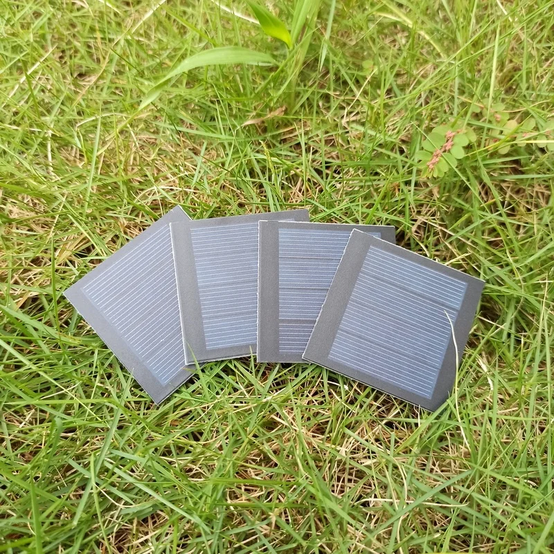 Paneles Solares Monocrystalline Solar Cell 50mmx50mm 02w Square 5cm Poly PV Module Panels 50 x 50 2v 120ma Mini Solar Panel 5060