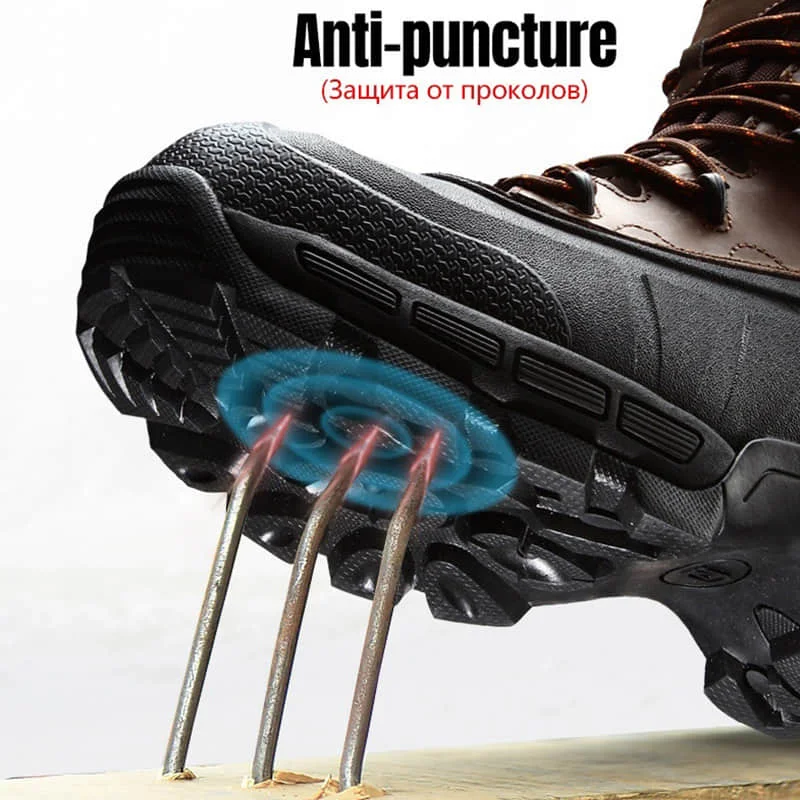 wear resistant smash puncture safety zapato de seguridad Climbing