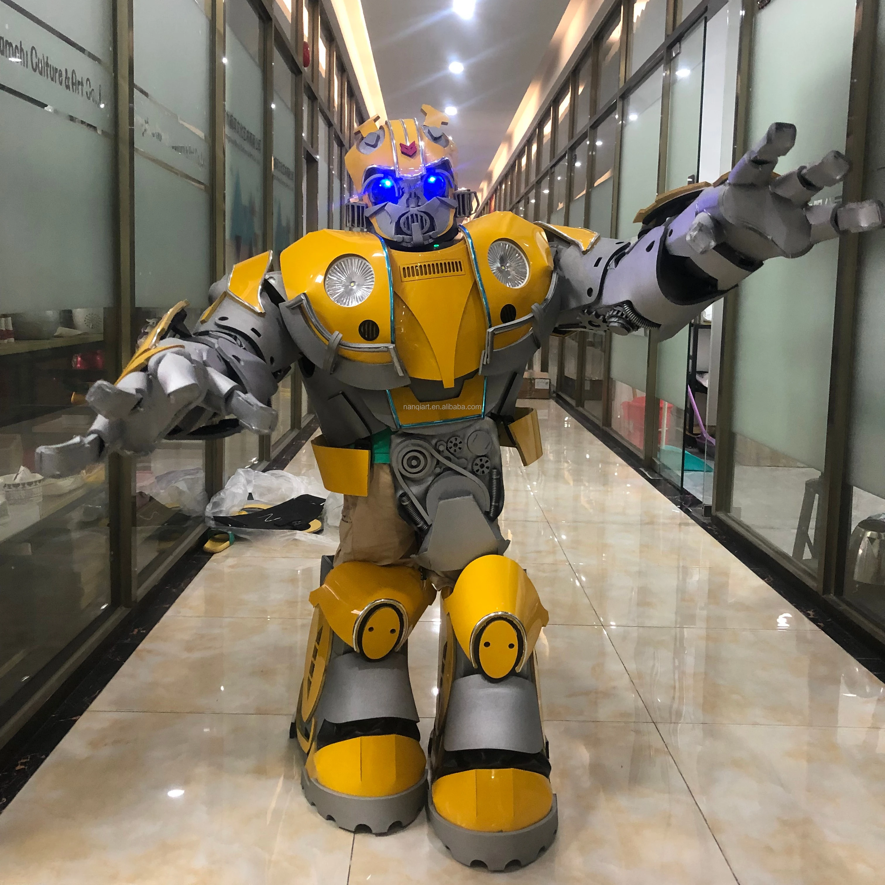 Transformers Costume Artificial Children Robot Costume Realistic Amusement Park Robot Costume for Kids