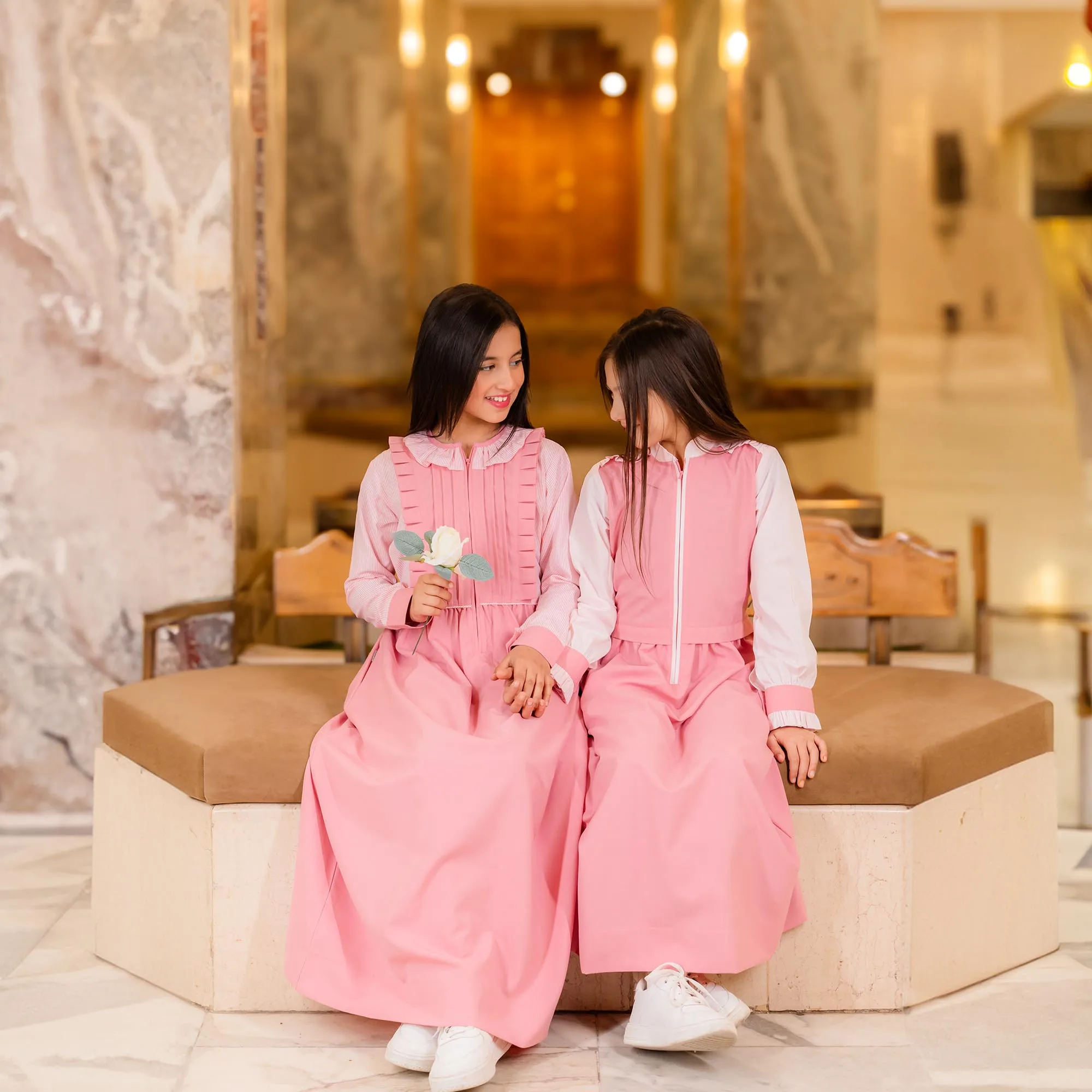 High quality Children Dubai Gulf School Uniform For Arabic Girl