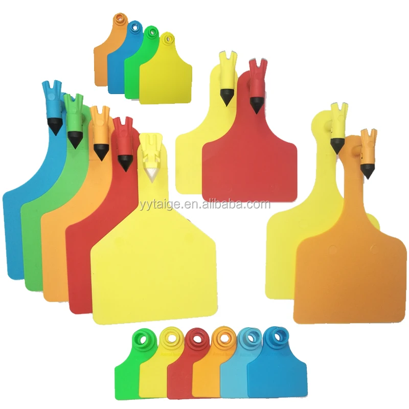 TPU single ear tag animal one piece ear tag for cattle,sheep etc