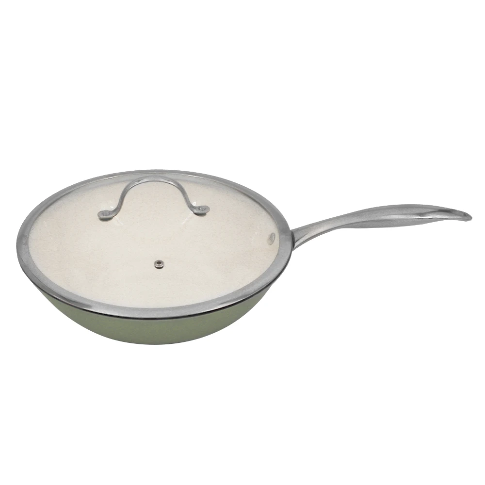 China cast iron kadai wok for restaurant