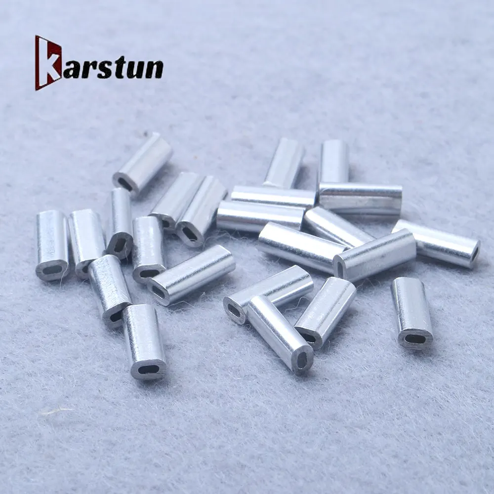 Factory Direct Sale Wire Rope Sling Ferrules Sleeve 2mm Oval Aluminum Ferrule