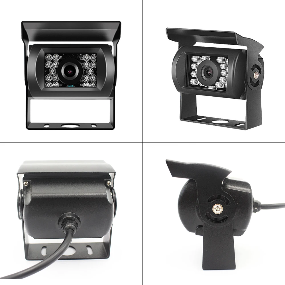 RV Caravan  Rear Side View Parking  Sensor System 7 Inch Monitor IP68 Waterproof Truck Security  Camera