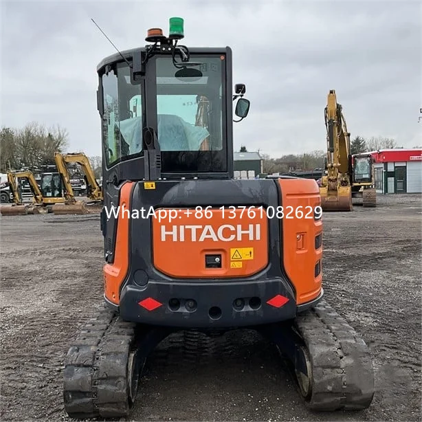 Хит продаж ZX48U-6 гидравлический гусеничный экскаватор Hitachi подержанный хорошее качество/Подержанный копатель 60 Лидер